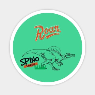 Spinosaurus Roar Magnet